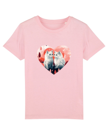 Cats Love Cotton Pink