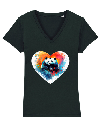Panda Love Black
