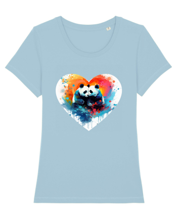 Panda Love Sky Blue