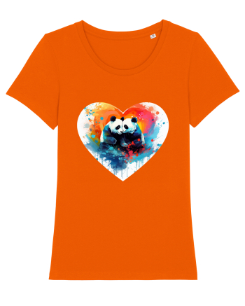 Panda Love Bright Orange