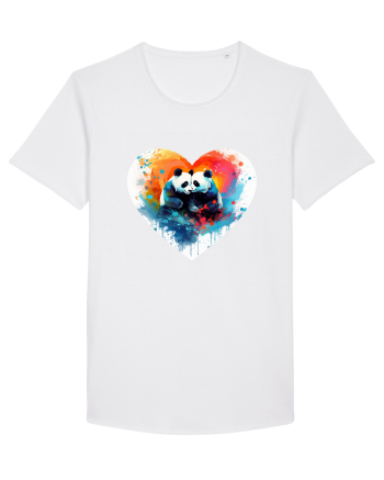 Panda Love White