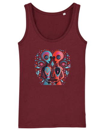Alien Love Burgundy