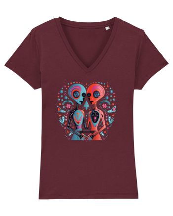 Alien Love Burgundy