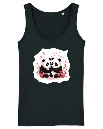 Panda Love Black