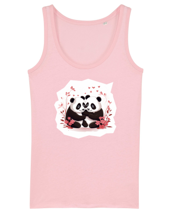 Panda Love Cotton Pink