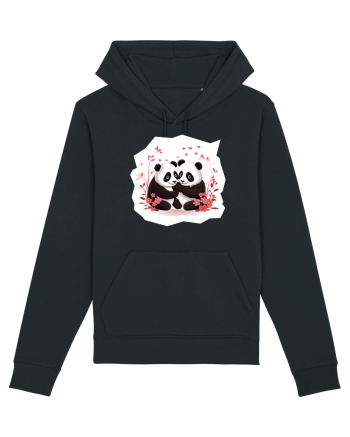 Panda Love Black