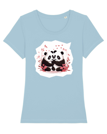 Panda Love Sky Blue