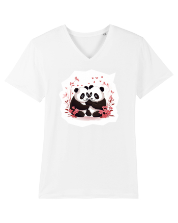 Panda Love White