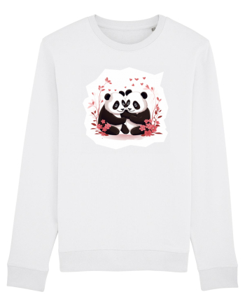 Panda Love White