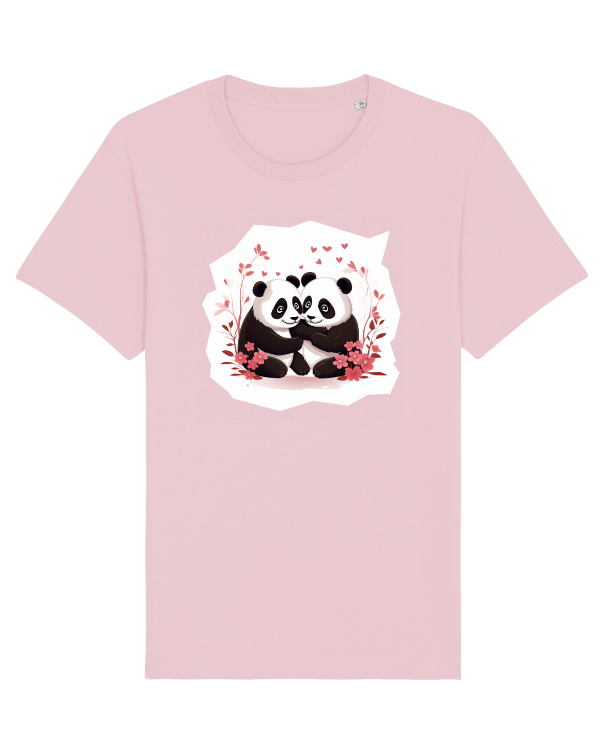Tricou mânecă scurtă Unisex Rocker Cotton Pink