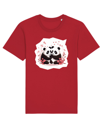 Panda Love Red