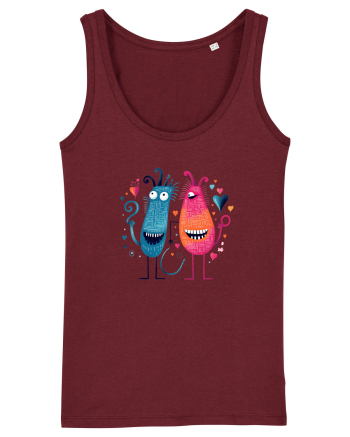 Monster Love Burgundy