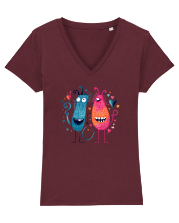 Monster Love Burgundy