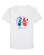 Monster Love Tricou mânecă scurtă guler larg Bărbat Skater