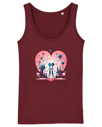 Alien Love Burgundy