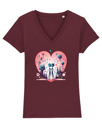 Alien Love Burgundy