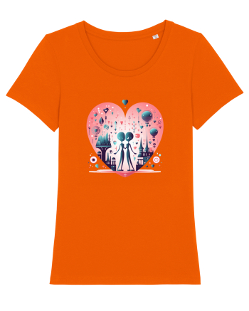 Alien Love Bright Orange