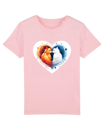 Cats Love Cotton Pink