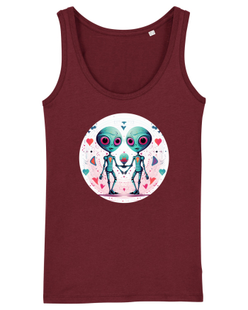 Alien Love Burgundy