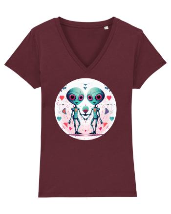 Alien Love Burgundy