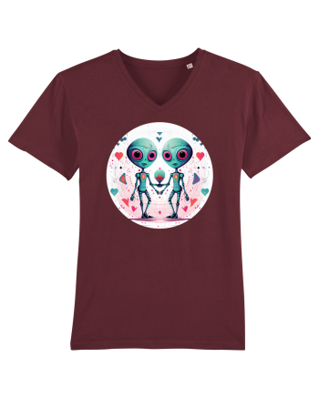 Alien Love Burgundy