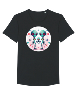Alien Love Tricou mânecă scurtă guler larg Bărbat Skater