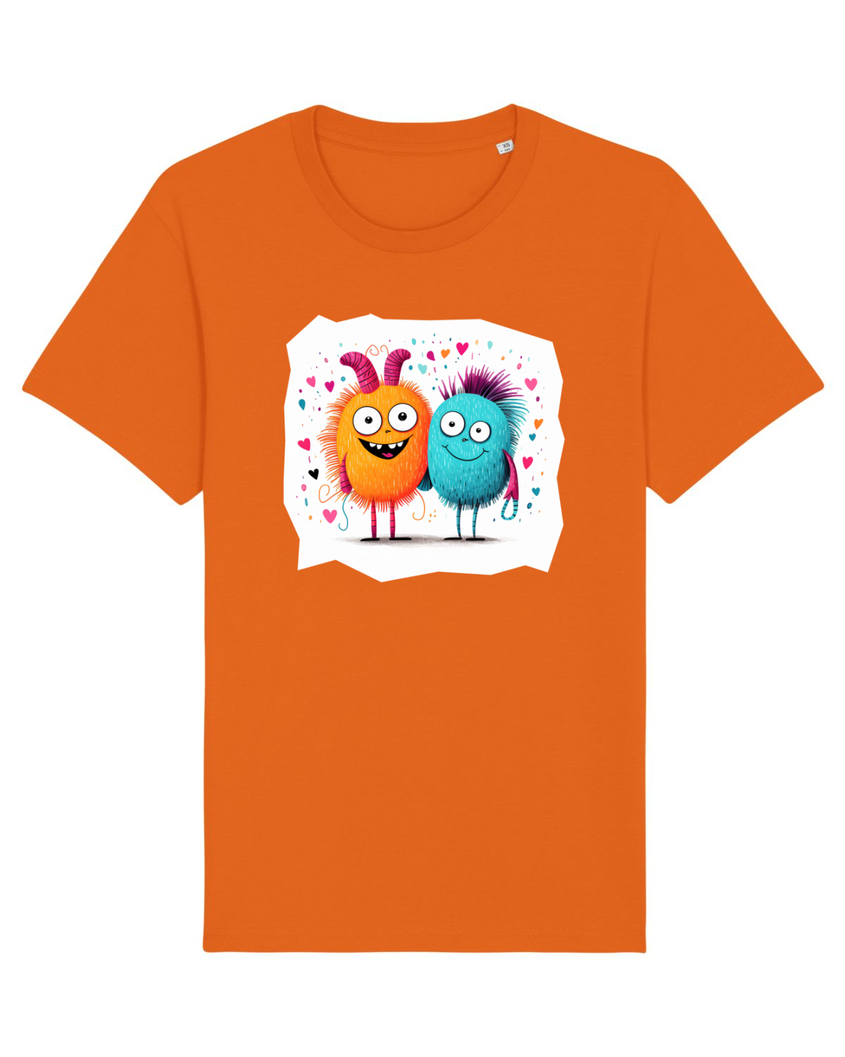 Tricou mânecă scurtă Unisex Rocker Bright Orange