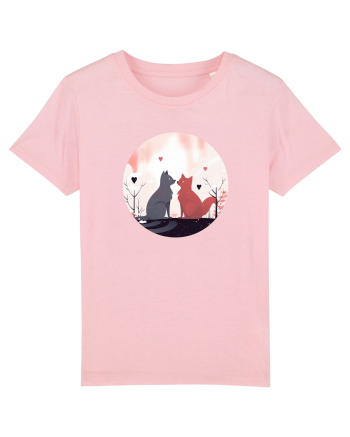 Cats Love Cotton Pink