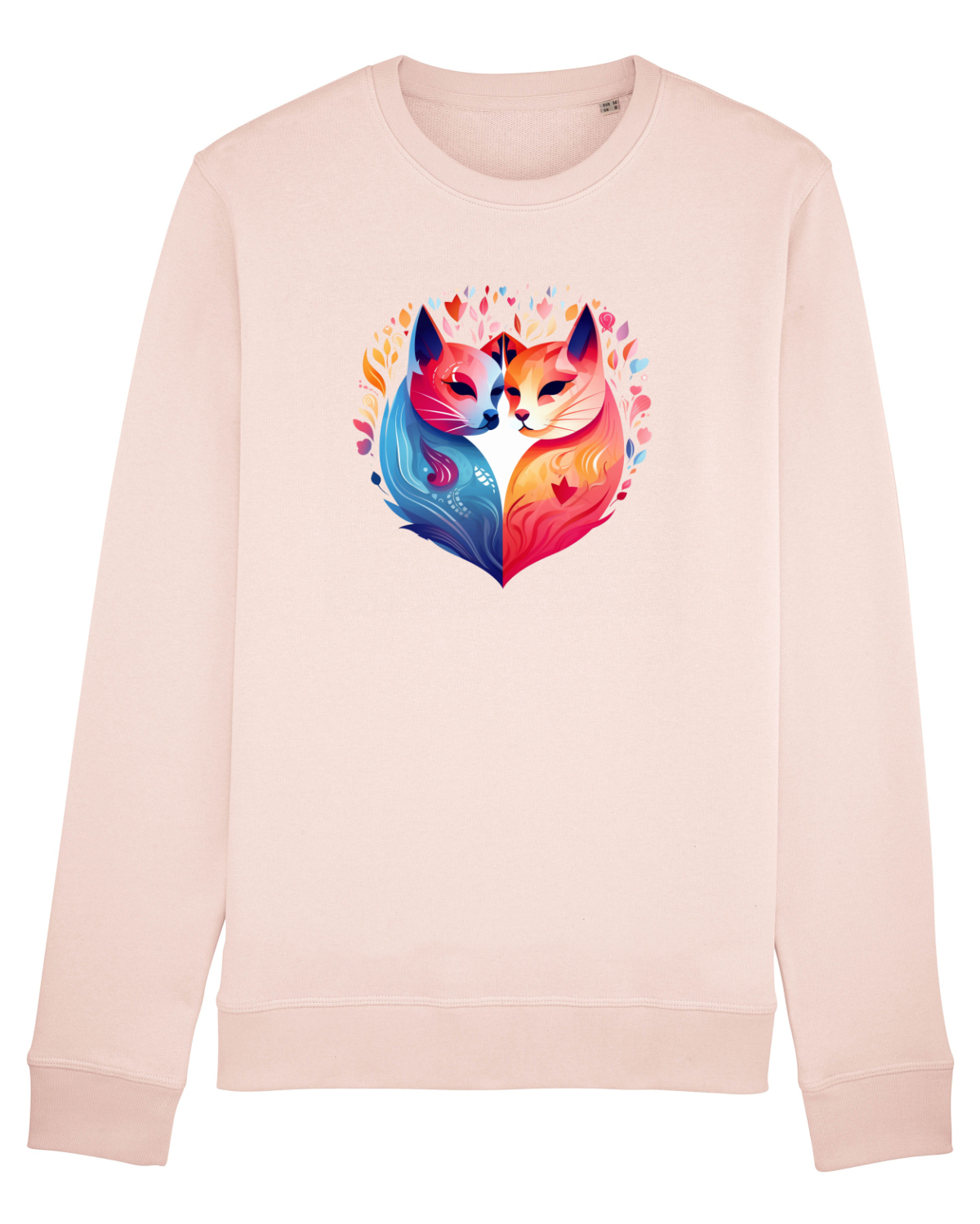 Bluză mânecă lungă Unisex Rise Candy Pink