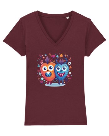 Monster Love Burgundy