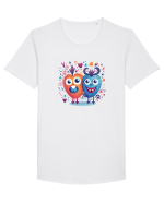 Monster Love Tricou mânecă scurtă guler larg Bărbat Skater