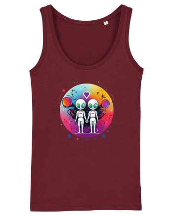 Alien Love Burgundy