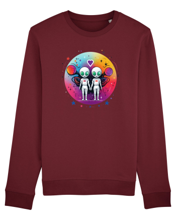 Alien Love Burgundy