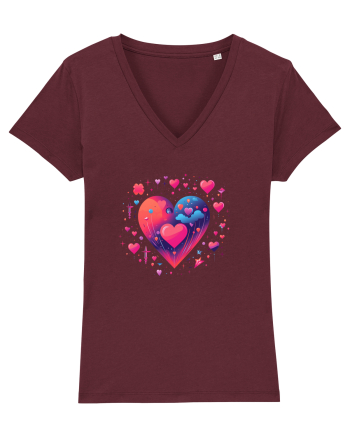  Love is in the air Burgundy