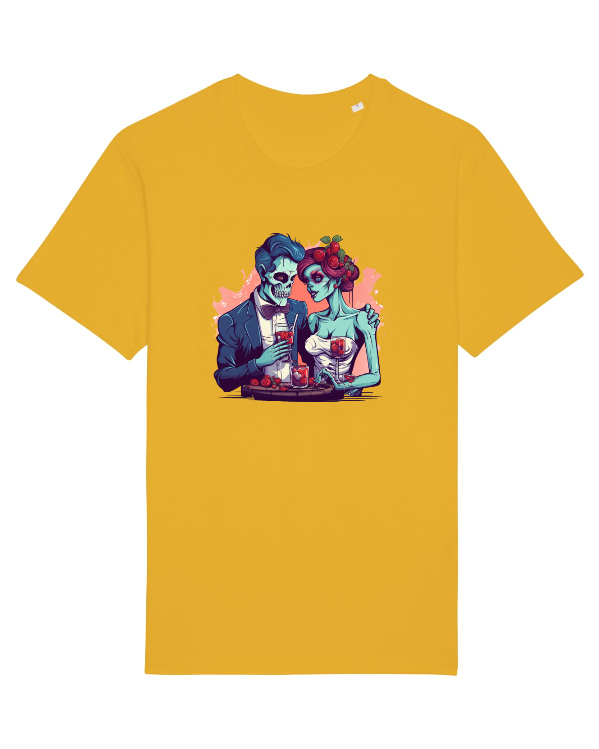 Tricou mânecă scurtă Unisex Rocker Spectra Yellow