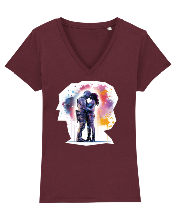  Love is in the air Burgundy