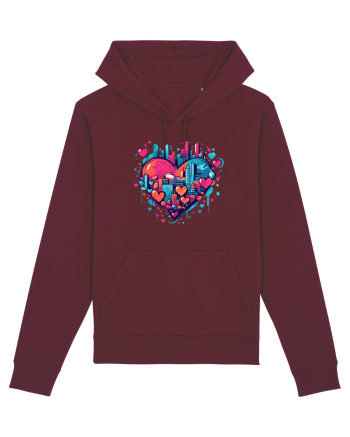  Love is in the air Burgundy