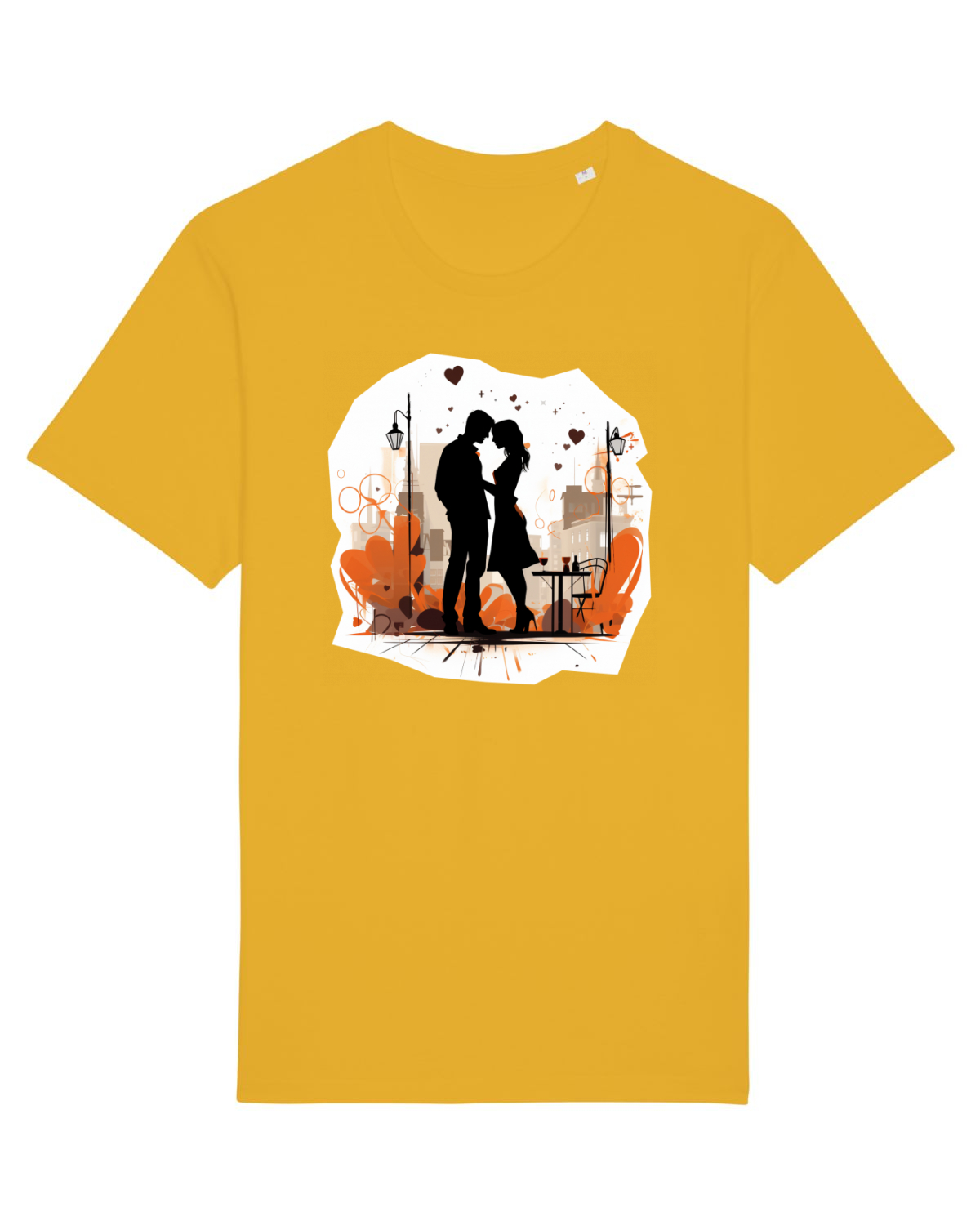 Tricou mânecă scurtă Unisex Rocker Spectra Yellow