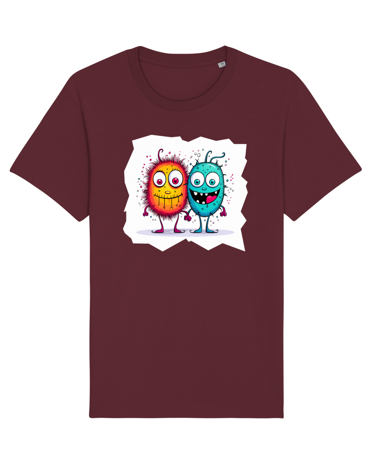 Tricou mânecă scurtă Unisex Rocker Burgundy