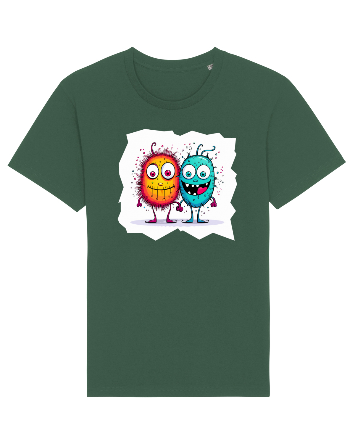 Tricou mânecă scurtă Unisex Rocker Bottle Green