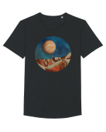 Jupiter Tricou mânecă scurtă guler larg Bărbat Skater