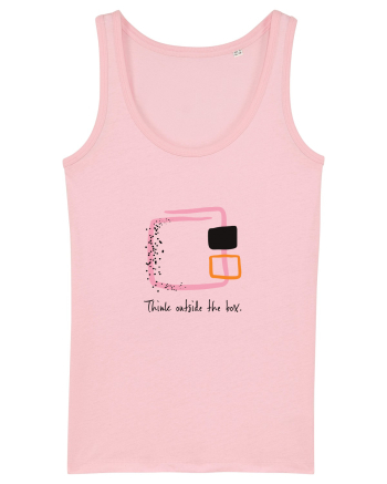 Think outside the box. Cotton Pink
