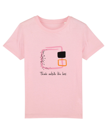Think outside the box. Cotton Pink