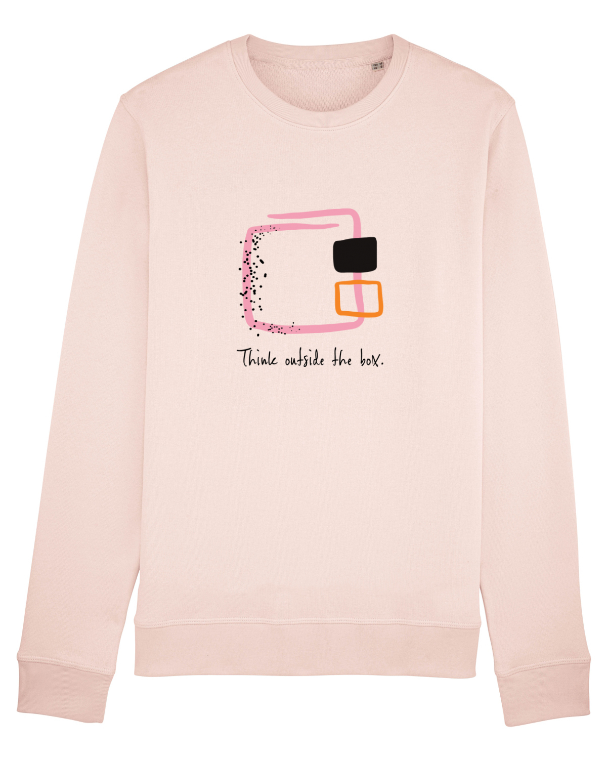 Bluză mânecă lungă Unisex Rise Candy Pink