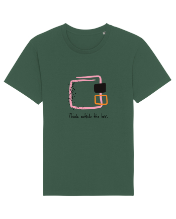 Think outside the box. Bottle Green