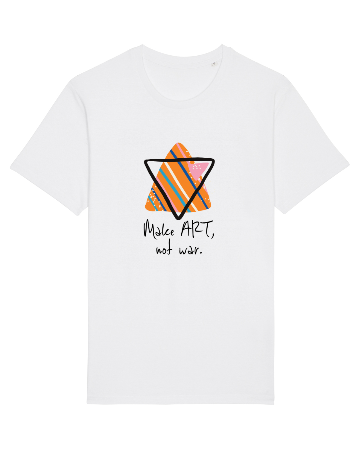 Tricou mânecă scurtă Unisex Rocker White