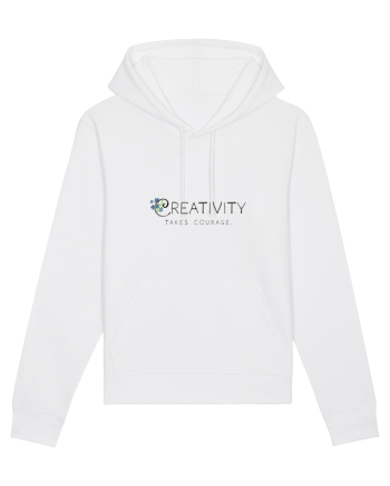 Creativity takes courage. White