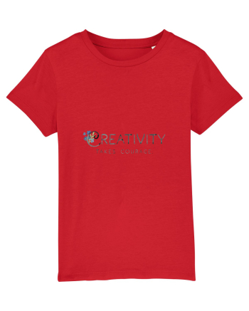 Creativity takes courage. Red