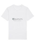 Creativity takes courage. Tricou mânecă scurtă Unisex Rocker