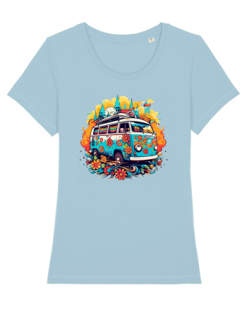 Happy Travel Day  Sky Blue